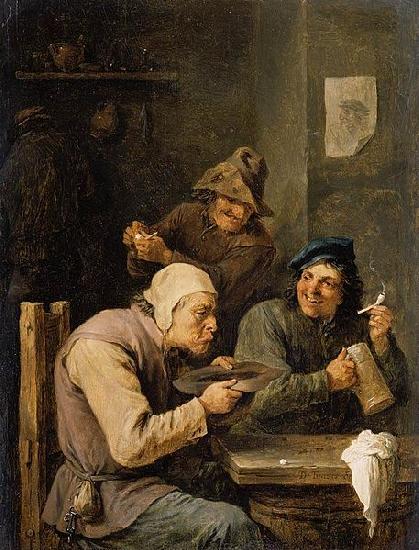 David Teniers the Younger The Hustle-Cap oil painting picture